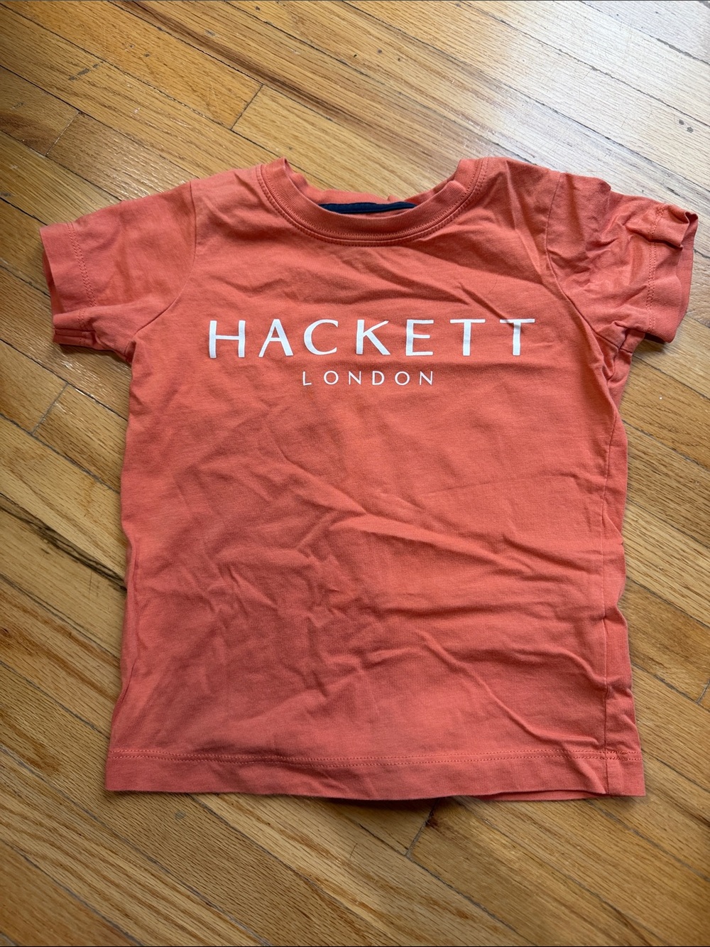 Hackett Coral Short Sleeve Logo Tee for Kids